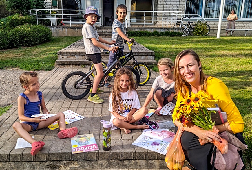 Staicelē tikšanās ar rakstnieci Zani Zustu