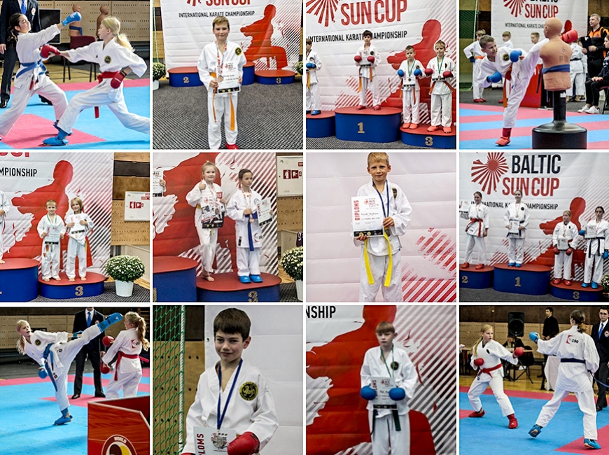 Jaunie karatisti sacensībās Saulkrastos