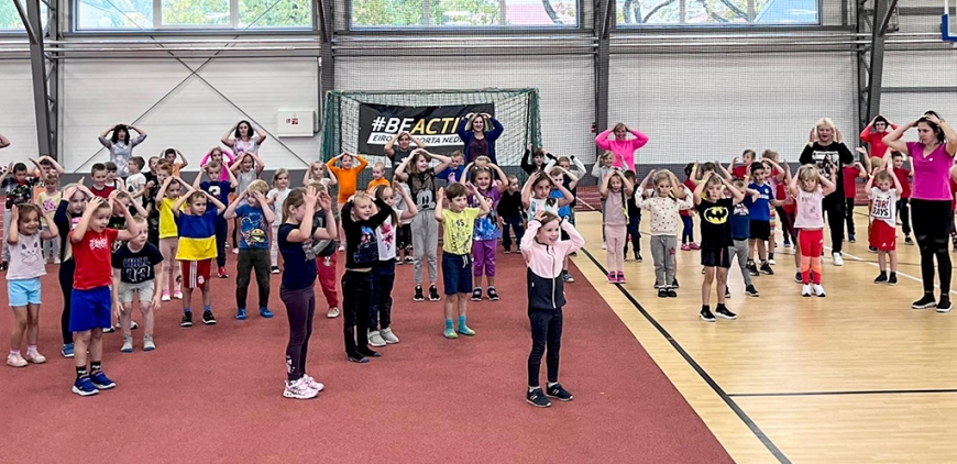 Pirmsskolēniem Limbažos pasākums «Esi aktīvs no bērnības!»