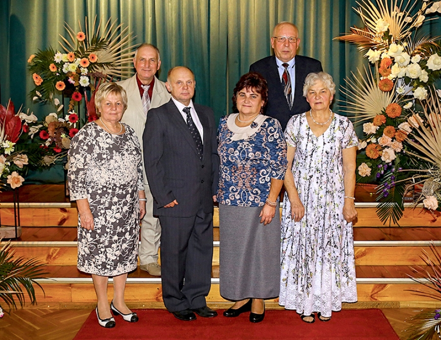 Liepupes tautas namā sumināti kāzu jubilāri