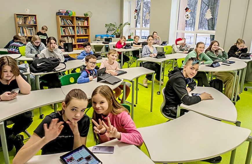 Limbažu Valsts ģimnāzijā atkal «Labo darbu BINGO»