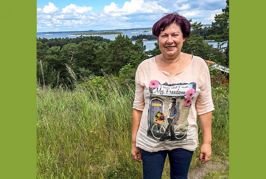 Sarmītes ikdienu piepilda dzīvesprieks un neizsīkstoša enerģija
