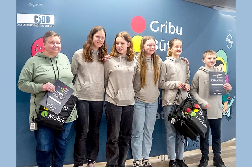 Viļķenieši uzvar konkursa «Gribu būt mobils!» reģionālajā pusfinālā