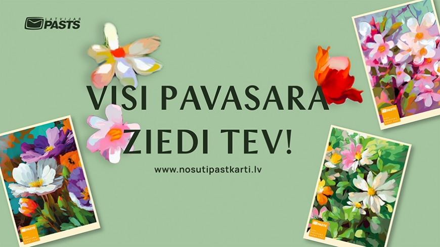 Māmiņdienas pastkaršu sūtīšanas kampaņa sākusies