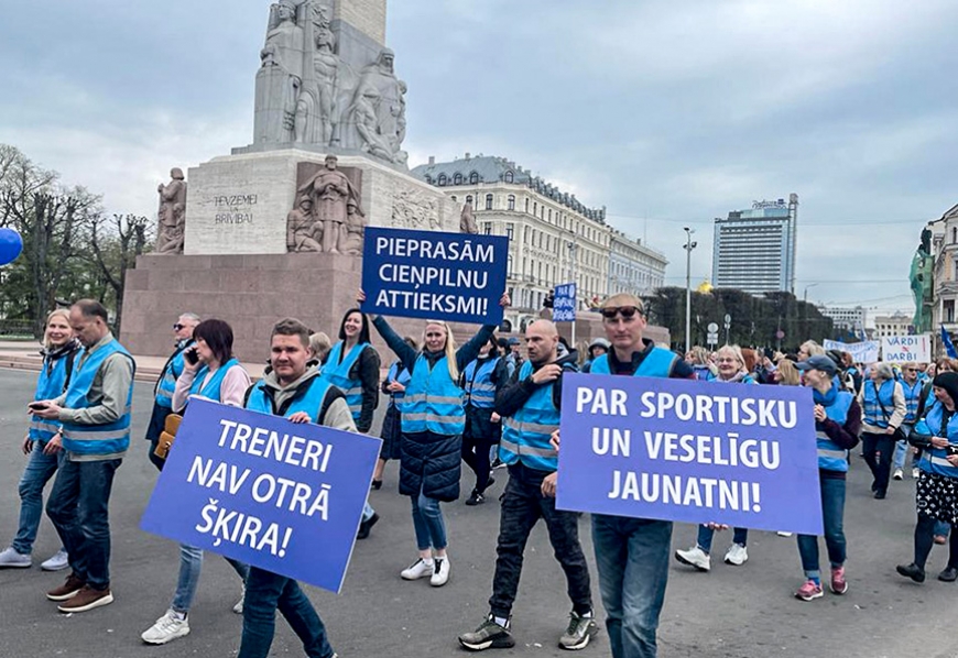 Streikā iesaistījušās visas mūsu novada izglītības iestādes