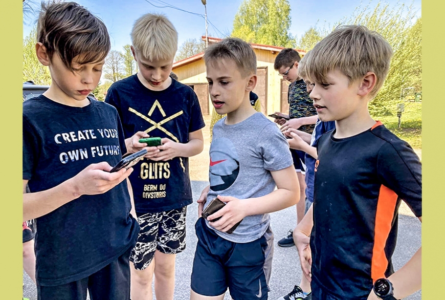 Jaunie basketbolisti iesaistās skriešanas izaicinājumā
