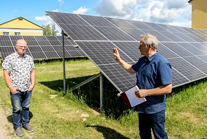 «Limbažu siltums» izmanto saules enerģiju