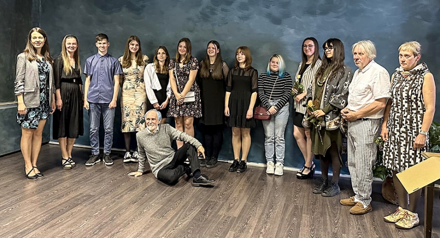 Salacgrīvas mākslas skolas diplomandiem ļoti labi nobeiguma darbi