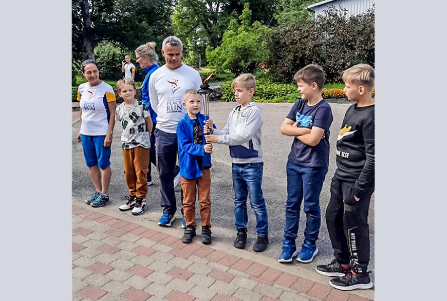 Starptautiskais Miera skrējiens piestāj arī Vidrižu pamatskolā