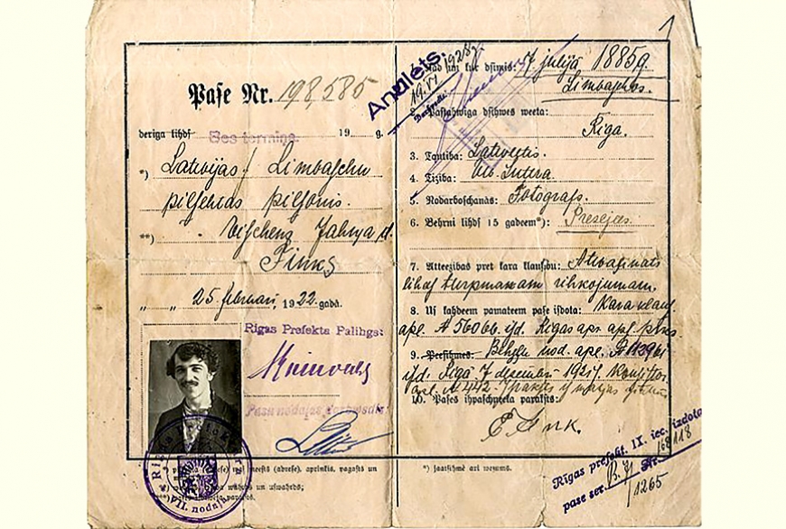 Limbažu pilsonis Eižens Finks
