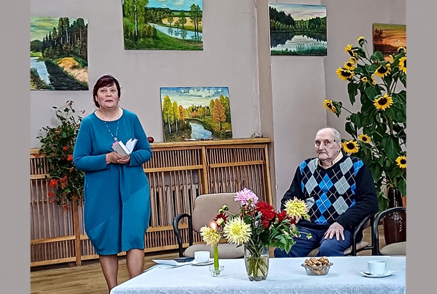 Ozolmuižā satikšanās senioriem