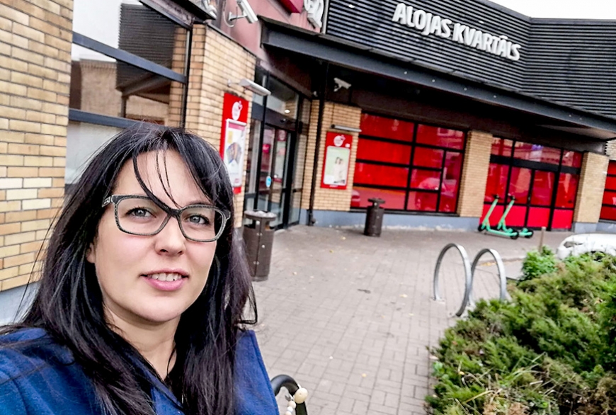 Limbažniece Ērika ar saknēm Alojā