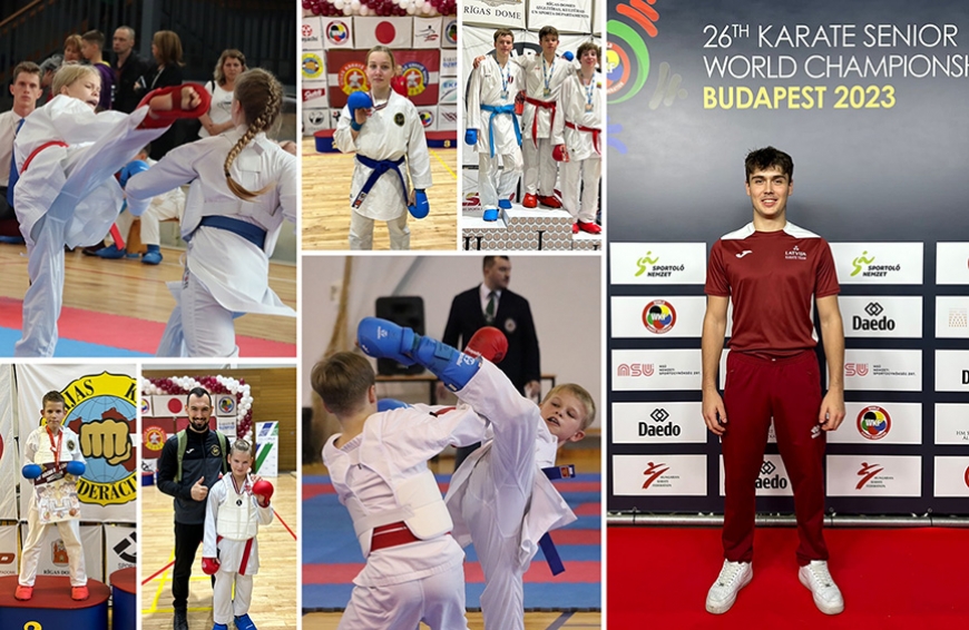 Alojas karatists pasaules čempionātā Ungārijā