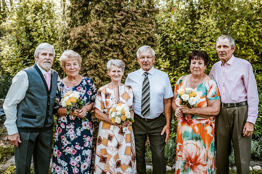 Viena dzimta – trīs zelta kāzas