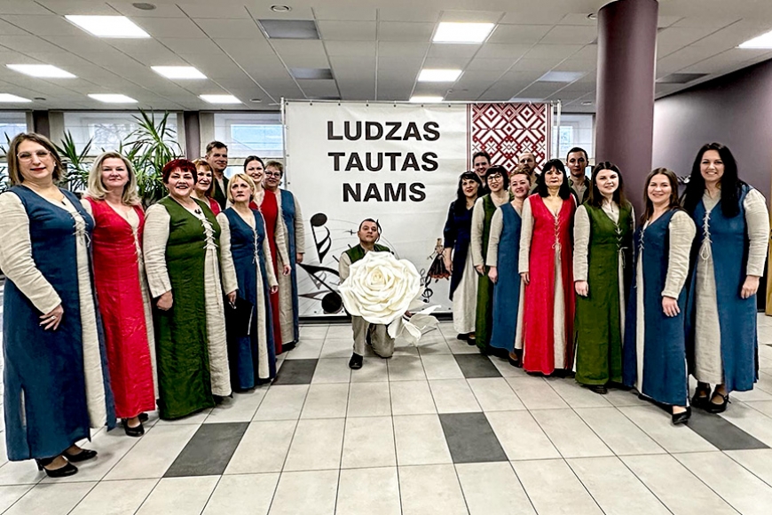 Vidrižu koris viesojas sadziedāšanās koncertā Ludzā