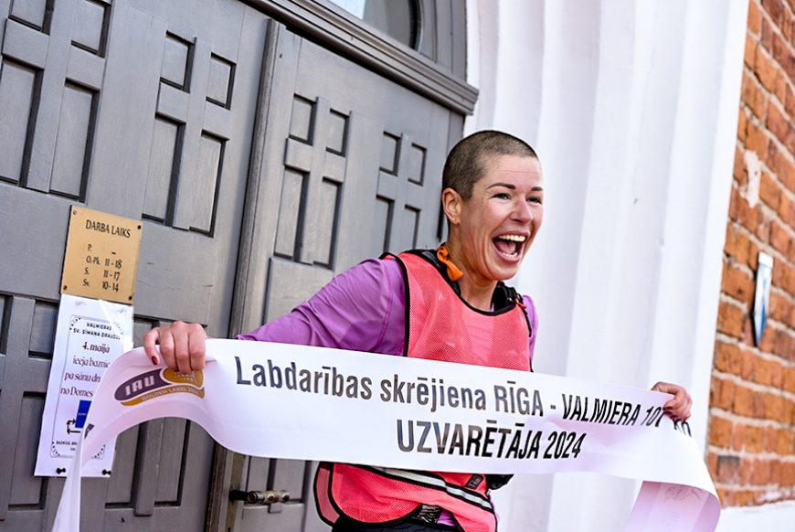 Salacgrīviete pārspēj Latvijas rekordu labdarības skrējienā «Rīga–Valmiera»
