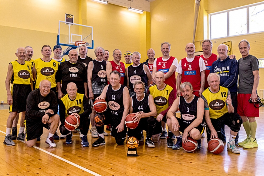 Limbažu un Stokholmas basketbola veterānu tikšanās