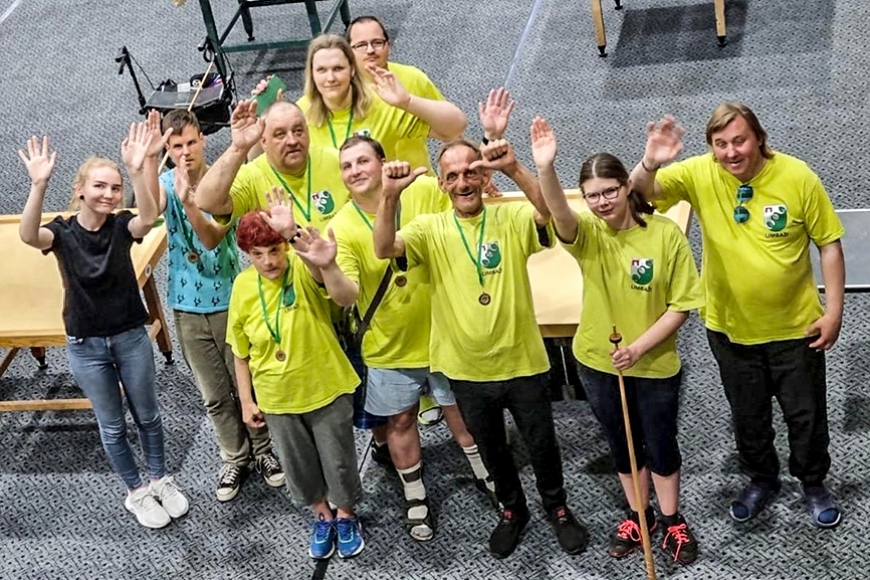 Mūspuses novusisti – čempionātā cilvēkiem ar invaliditāti