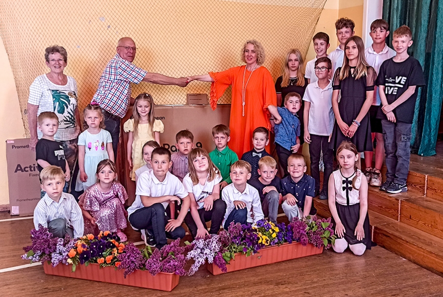 Nīderlandiešu dāvanas Krišjāņa Valdemāra Ainažu pamatskolai