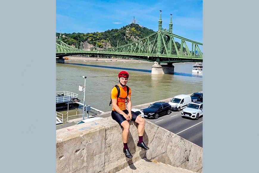 No Bulgārijas līdz Latvijai ar velosipēdu