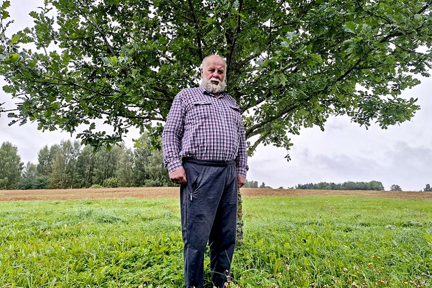 Izcils tēvs un saimnieks – Alvis Vītols no Vidrižu pagasta