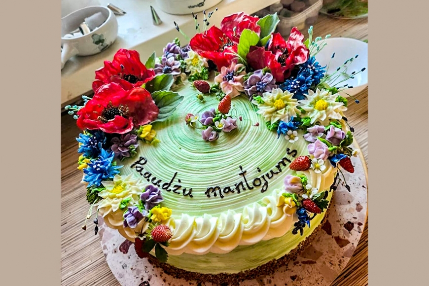 Salacgrīviete piedalījās kūku konkursā «Paaudžu mantojums»