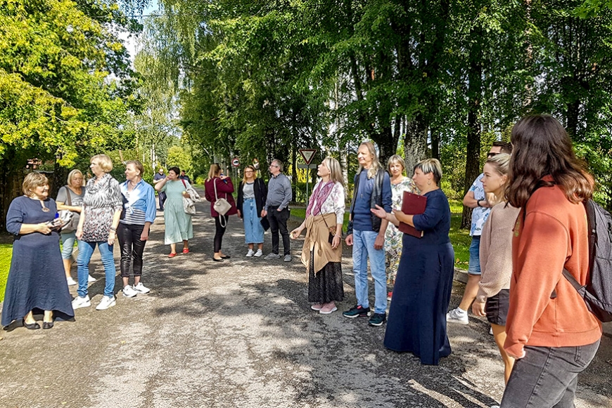 Satiekas Vidzemes lībiskās kultūrtelpas pārstāvji