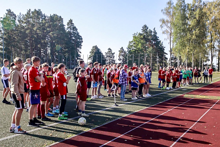 Staicelē norisinās vispārizglītojošo skolu sacensības futbolā