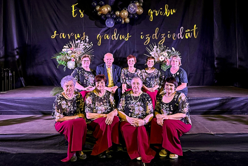 Vidrižu «Savam priekam» nosvin 25 gadu jubileju