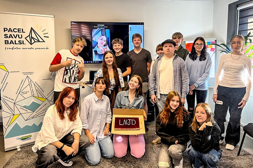 Ievēlēta Limbažu novada Jauniešu dome