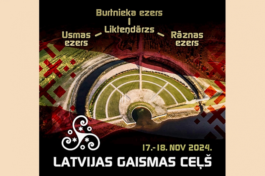 18. novembrī Likteņdārzā noslēgsies «Latvijas Gaismas ceļš»