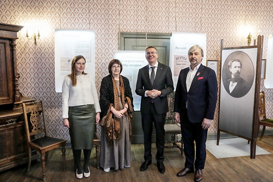 Limbažu novadu apmeklē Valsts prezidents Edgars Rinkēvičs