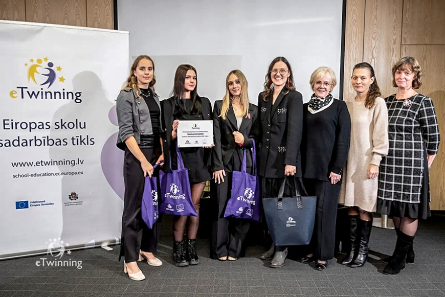 Limbažu Valsts ģimnāzijas «eTwinning» projekts – labāko sešniekā valstī