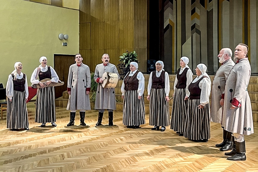 Mūsējiem labi panākumi folkloras kopu un etnogrāfisko ansambļu skatē