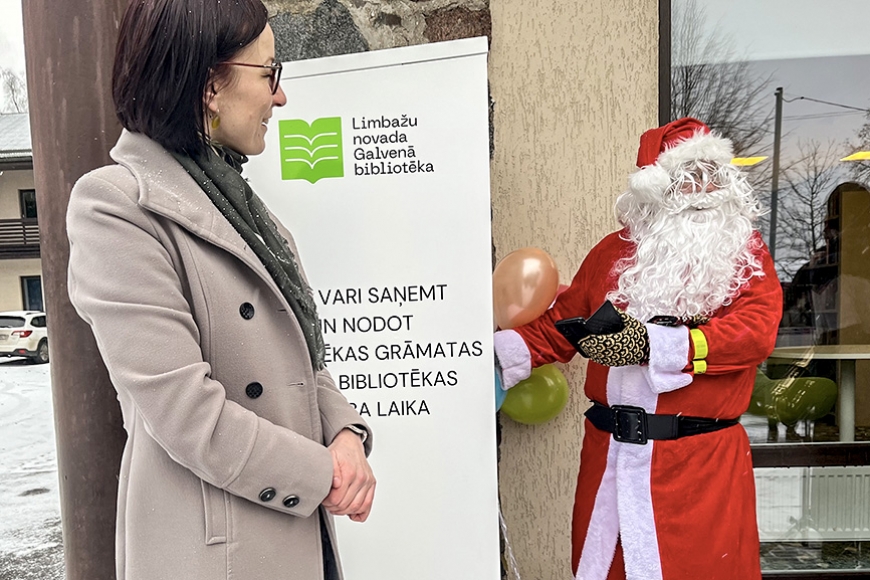 Limbažos atklāts novadā pirmais bibliomāts