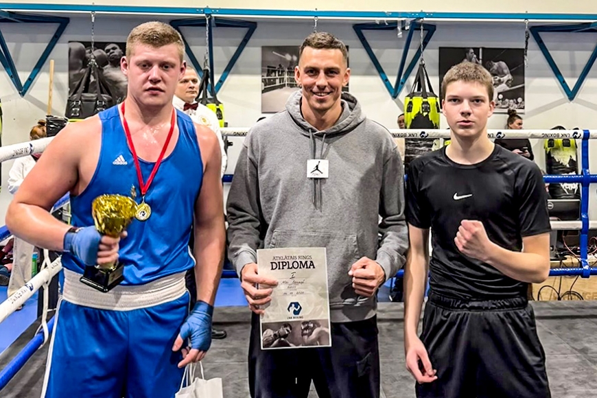 Limbažu boksa kluba audzēkņi izcīna uzvaras