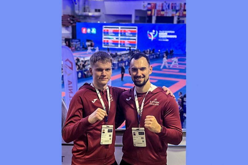 Eduards Dūrens – 7. vietā Eiropas karatē čempionātā jauniešiem