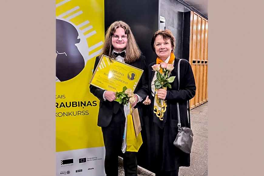 Staicelietim panākumi I Starptautiskajā Ilzes Graubiņas pianistu konkursā