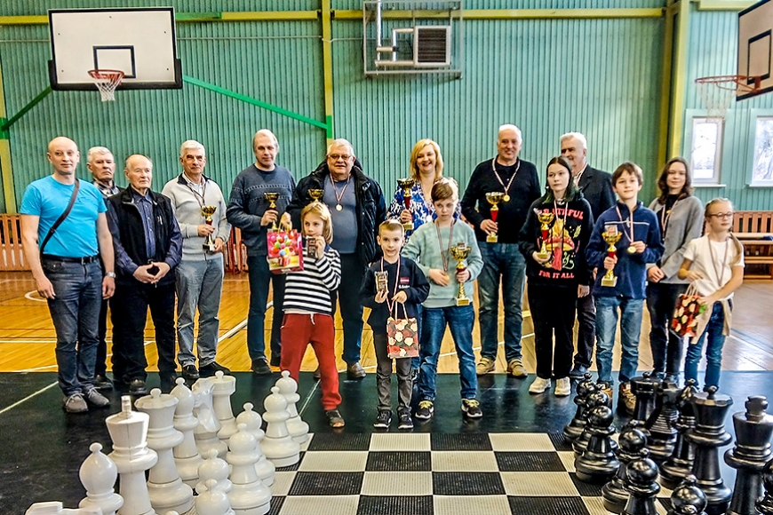 Vidrižos šahisti sacentās Emiļa Melngaiļa piemiņas turnīrā