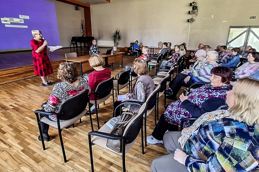 Limbažos viesojas Virdžīnija un Jānis Lejiņi