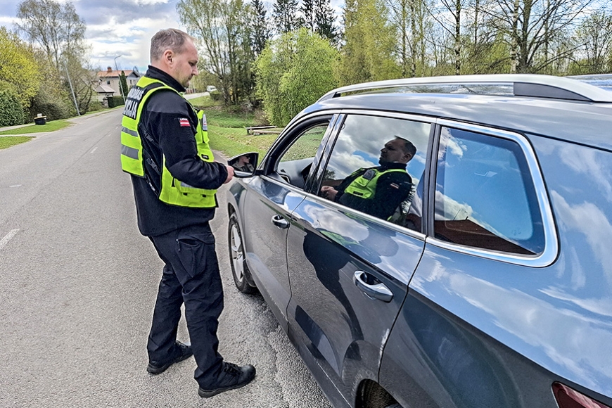 Pašvaldības policijas darbs: piektdienas pēcpusdienas hronika