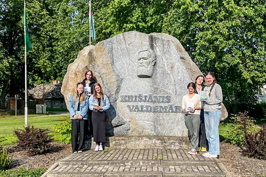 Salacgrīvas jaunieši apmeklē Eiropas sirdi