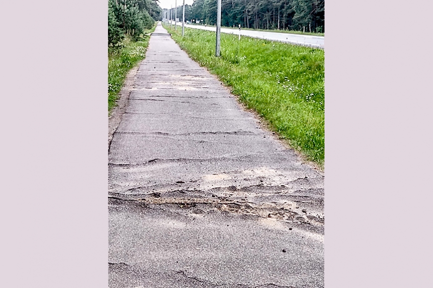 Kuivižniekus satrauc veloceliņa stāvoklis