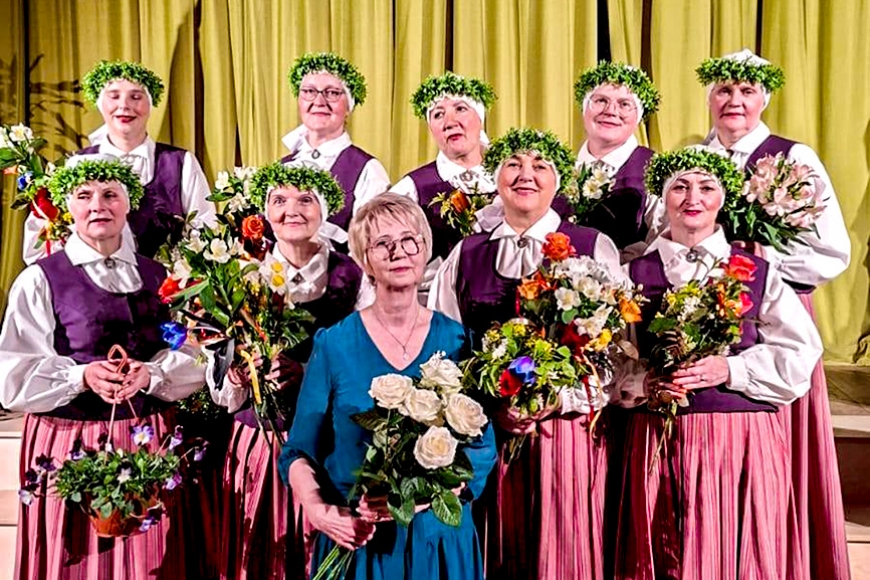 Vilzēnu dāmu deju kolektīvam «Anemone» – 10!