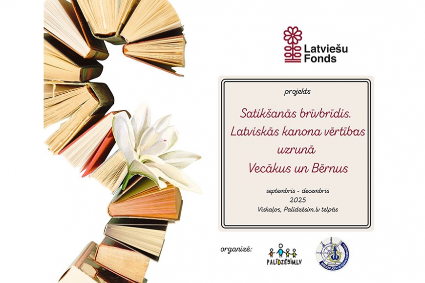 Bibliokuģis sāk jaunu projektu vecākiem un bērniem