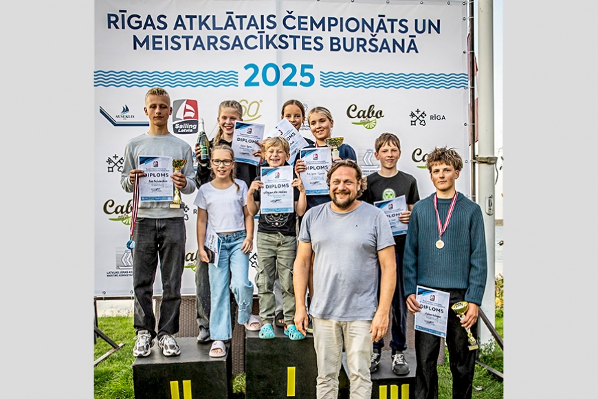 Mūsu burātāji izcīna medaļas Rīgas atklātajā čempionātā