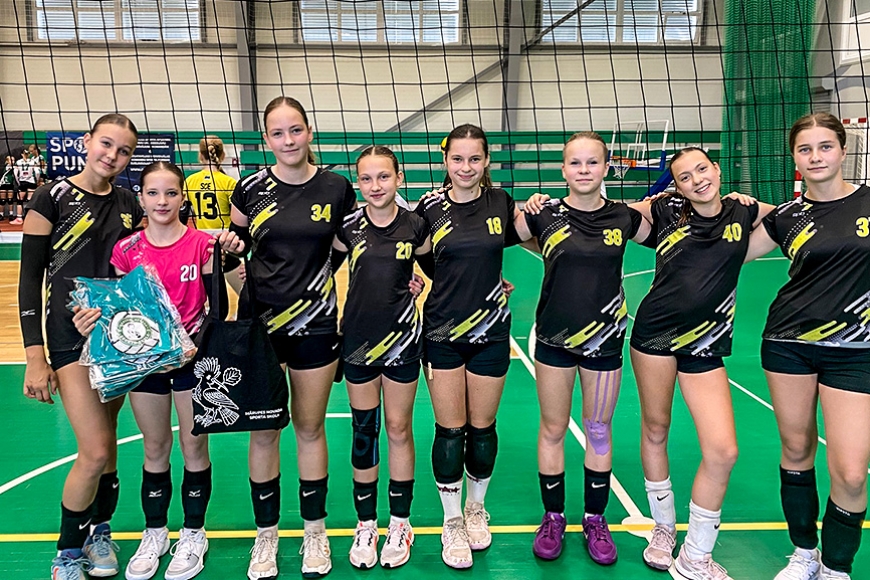 U-14 volejbolistes «Mārupes kausā» gūst vērtīgu pieredzi