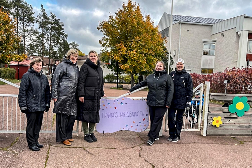 Limbažu novada speciālās pamatskolas skolotāji «Erasmus+» projekta pieredzes apmaiņā Ālandu salās