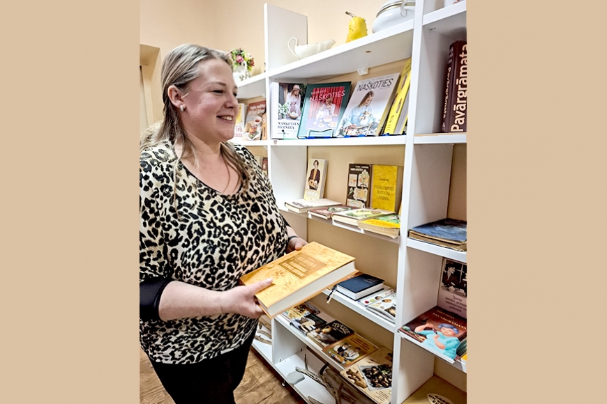 Jaunais pievakares sarunu cikls Svētciema bibliotēkā sākās garšīgi