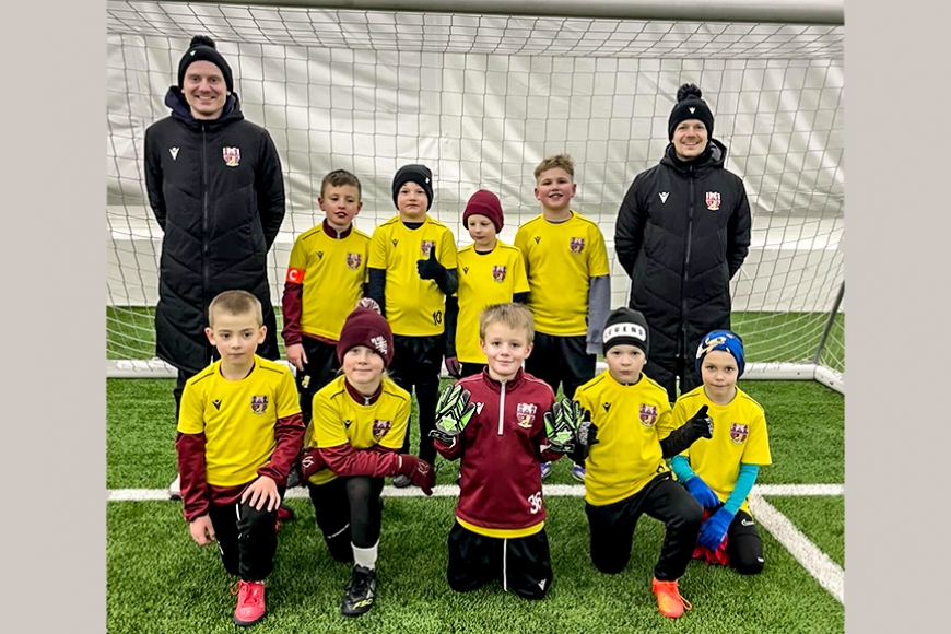 Jaunākie futbolisti cīnās turnīrā «Poseidon Cup» Pērnavā